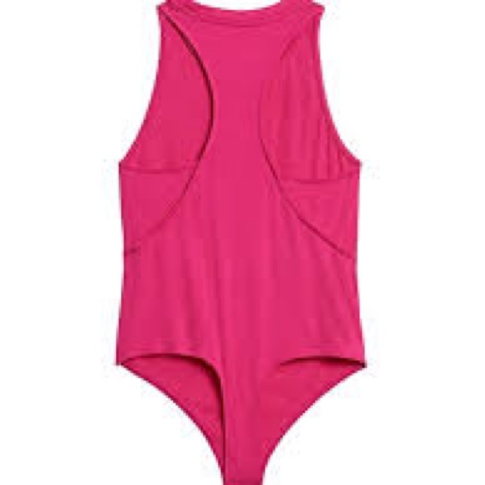 Banana Republic Ribbed Racer Back Body Suit - Picture 2 of 10